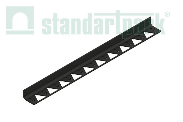 Бордюр New Fix PRO SP Б-300.06.09-ПП пластиковый черный L3000 Standartpark 821033