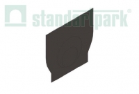 Заглушка торцевая пластиковая для лотков пластиковых 89001, 89072 DN500 Standartpark